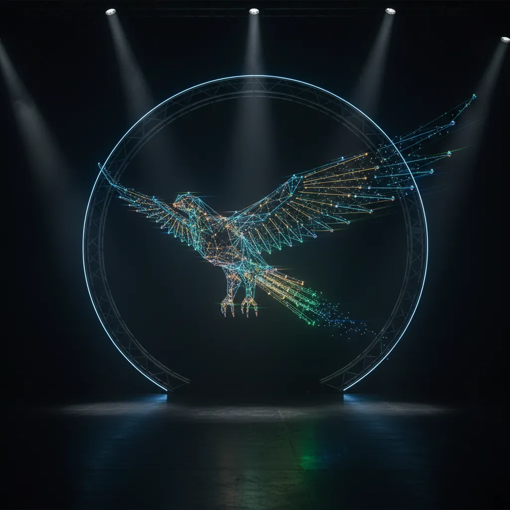 Drone Light Show — 200 Drones