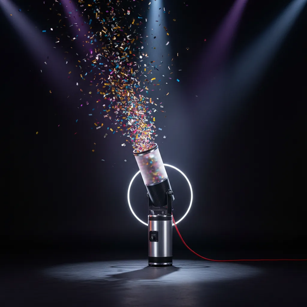 Confetti Cannon — Electric — Aum Event