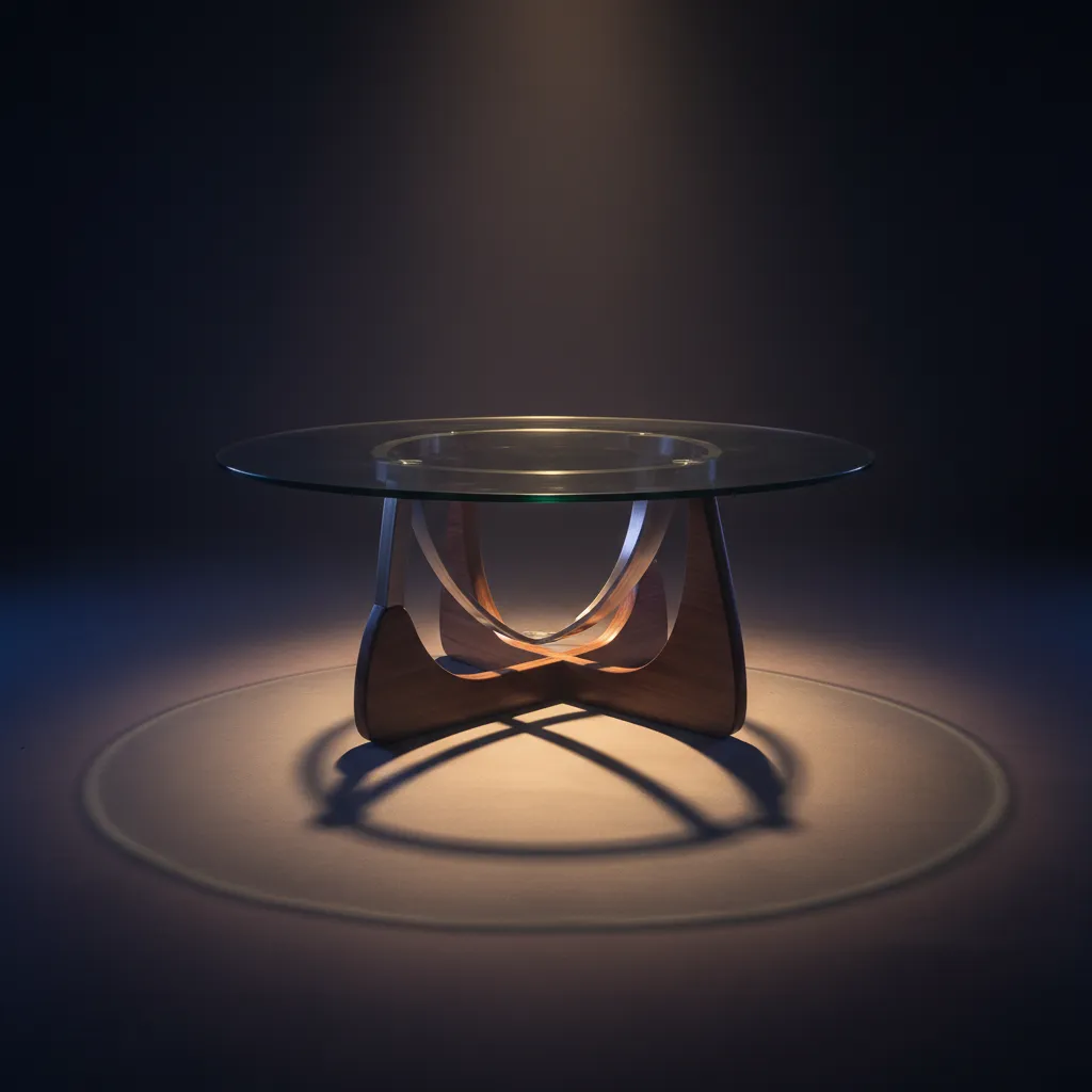 Glass Tipoy / Coffee Table — Aum Event
