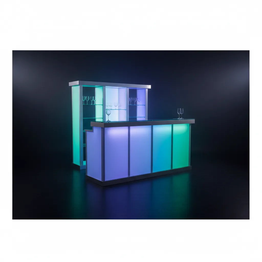 Bar Counter — LED Lit — Aum Event