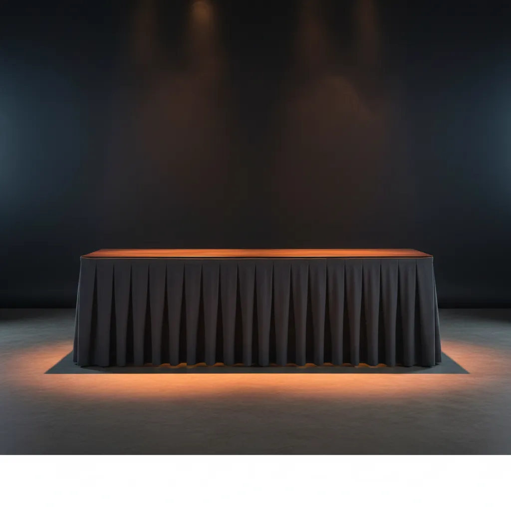 Buffet Counter — Skirted — Aum Event