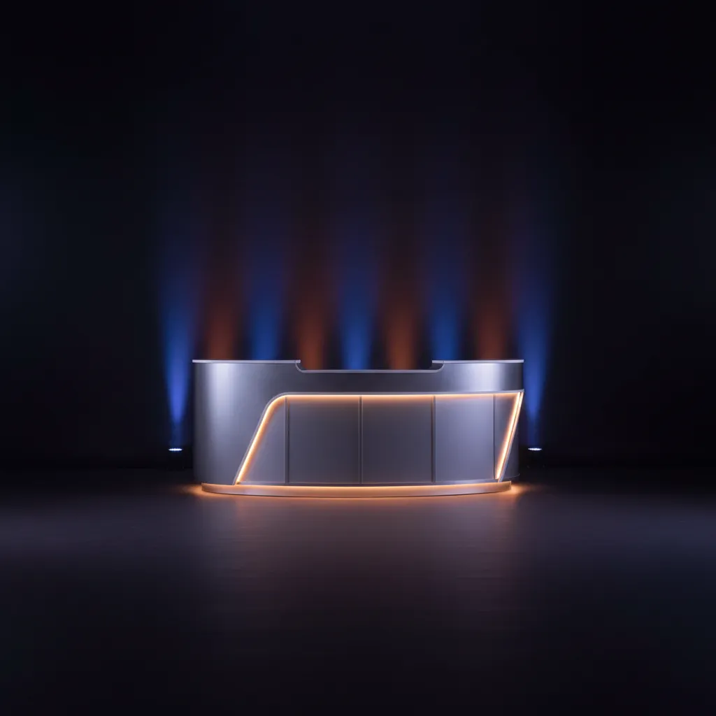 Reception Welcome Counter — Aum Event