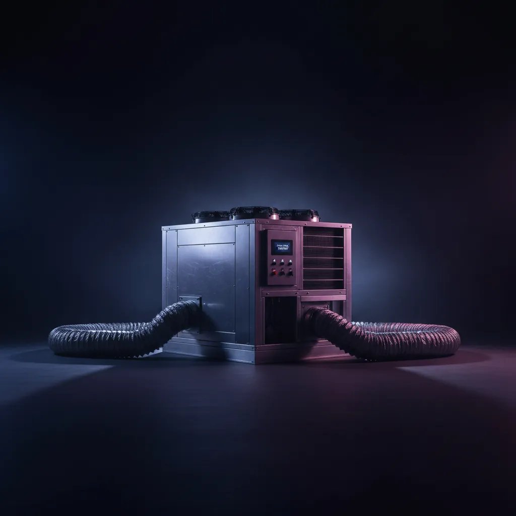 Central AC for Tents — Aum Event