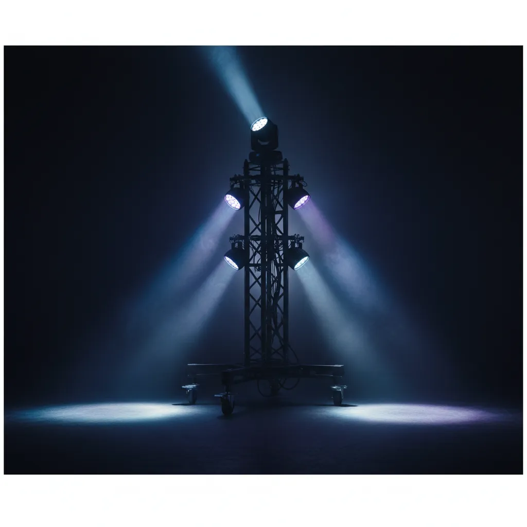 LED Tower Light — 4 head