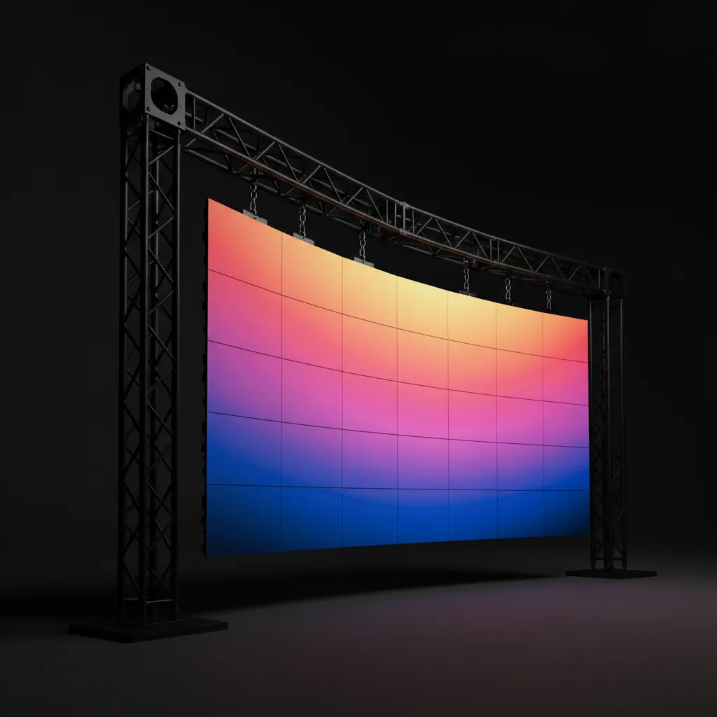 Curved LED Wall — Aum Event