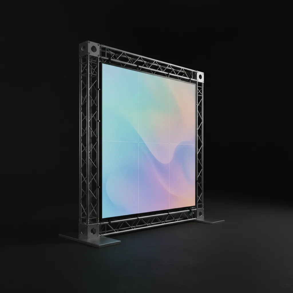 Transparent LED Glass Wall — Aum Event