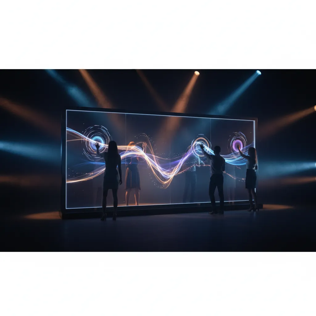 Interactive Touch Wall