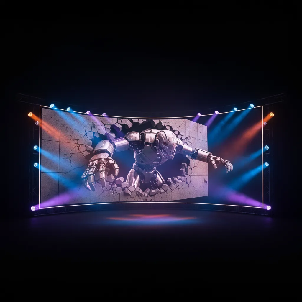 Anamorphic / 3D Outdoor Display
