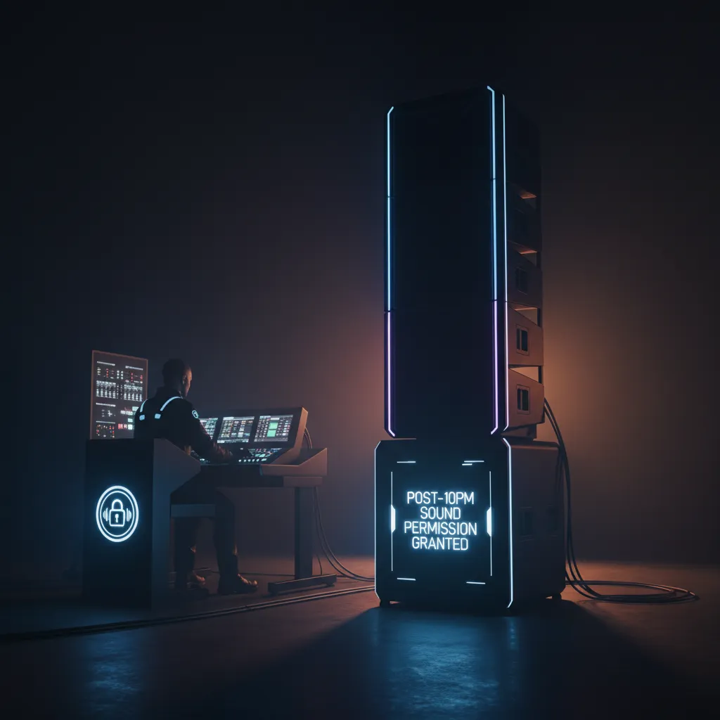 Late-Night Loudspeaker NOC — Aum Event