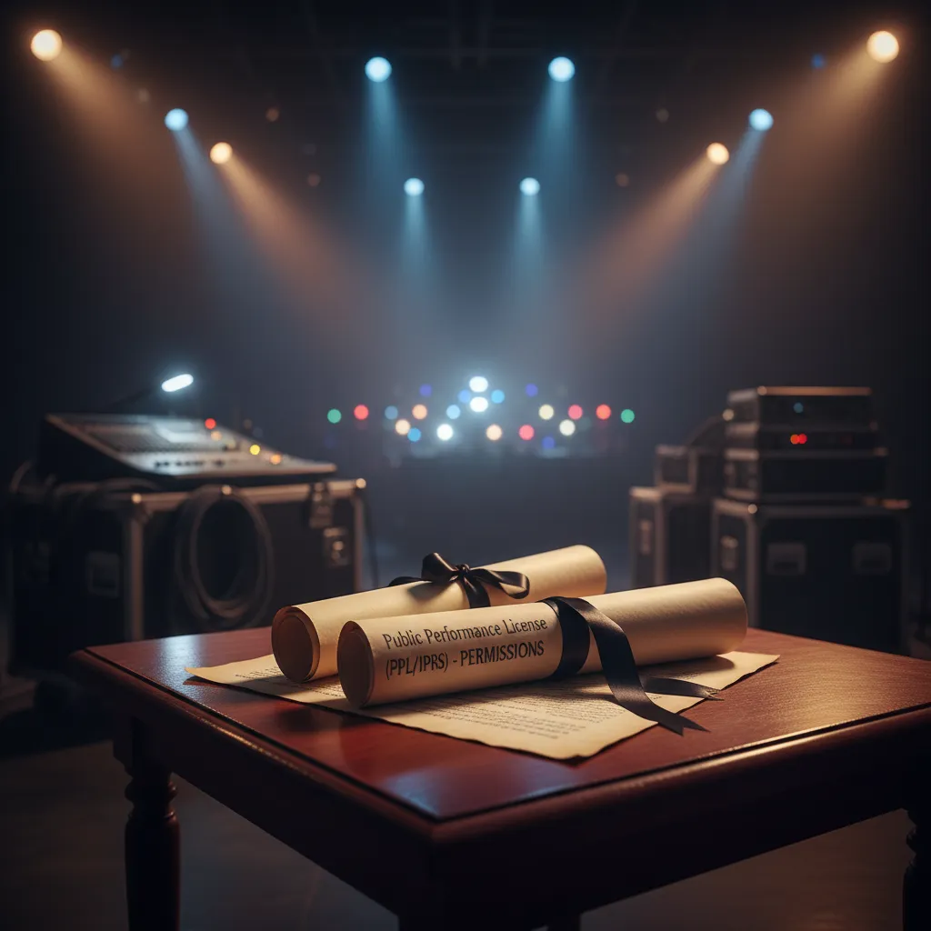 Public Performance License (PPL/IPRS) — Aum Event