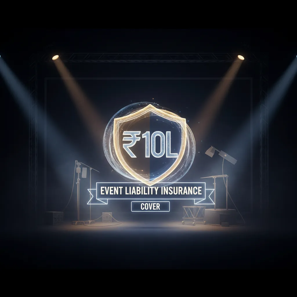 Event Liability Insurance — ₹10L cover — Aum Event