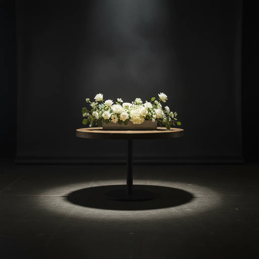 Centerpiece — Low Floral — Stage Décor & Florals | AUM Event