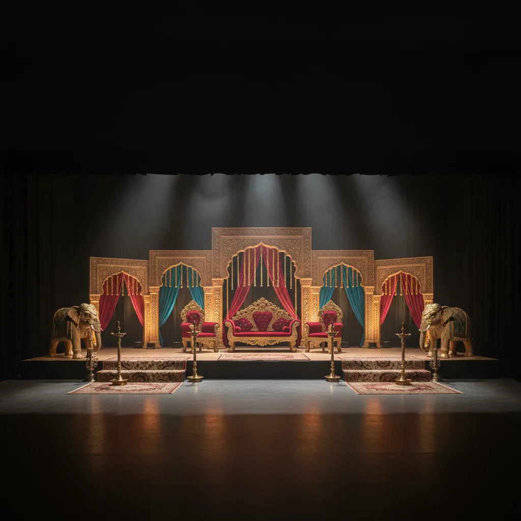 Indian Royal Décor Setup — Aum Event