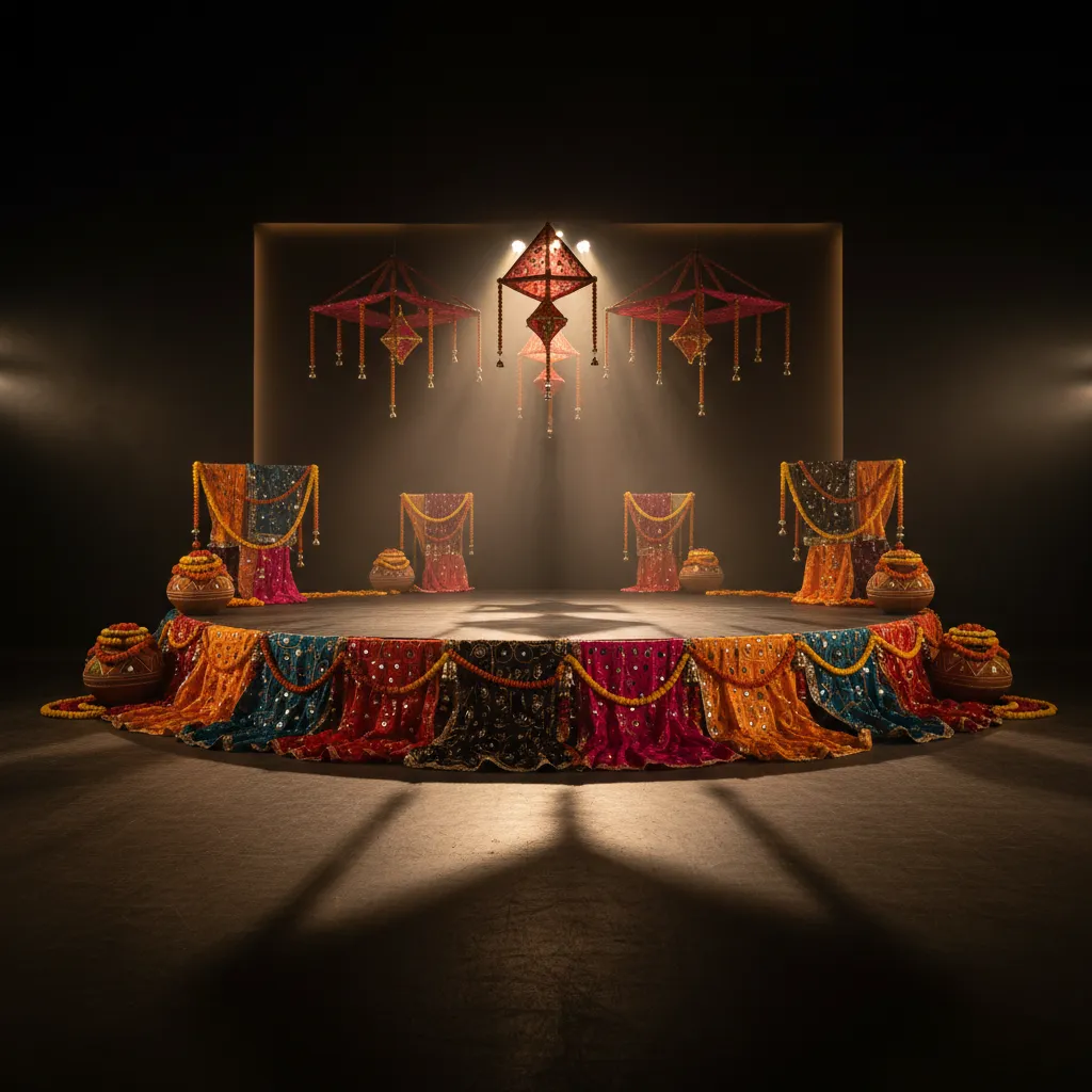Festive Navratri Décor — Aum Event
