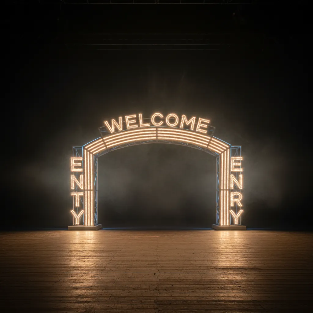 Welcome Gate — LED — Aum Event
