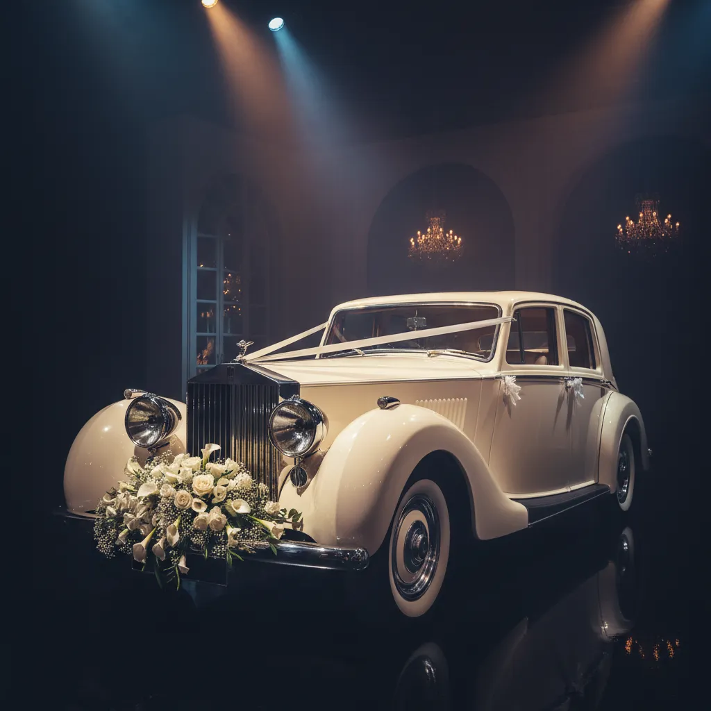 Vintage Car — Wedding Entry — Aum Event