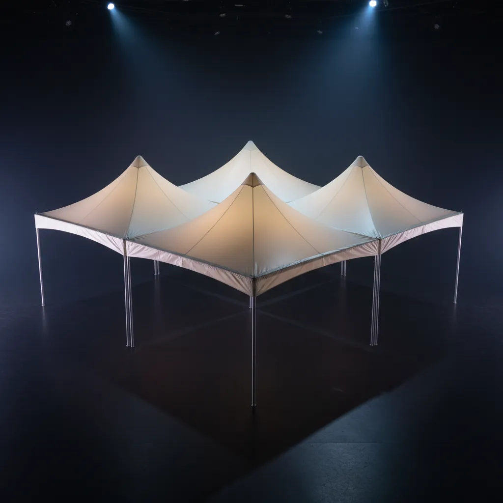 Pagoda Tent — 20x20 (cluster) — Aum Event