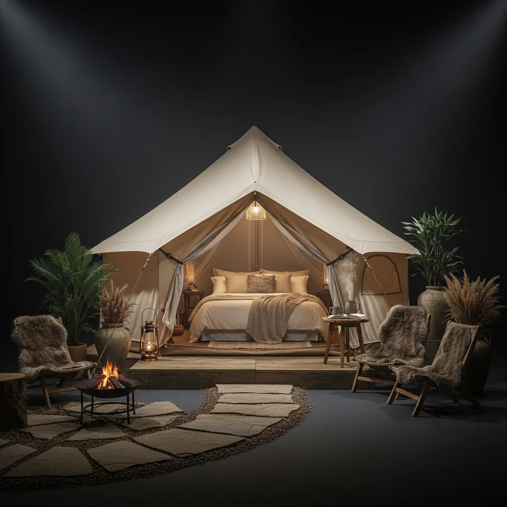 Glamping Setup — Premium