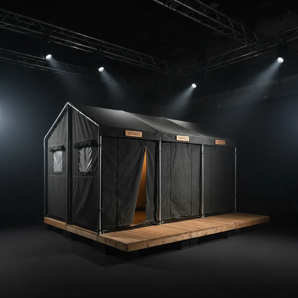 Common Bath Block (4 cabin)